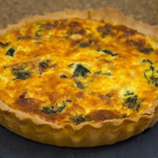 Quiche de espinafres